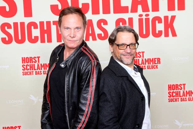 Fabian Harloff and Patrick Bach attend the Horst Schlaemmer sucht das Glueck premiere at Cinemaxx Dammtor on March 24, 2026 in Hamburg, Germany Horst Schlaemmer sucht das Glueck Premiere in Hamburg, Germany