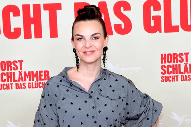 Annika Lau attends the Horst Schlaemmer sucht das Glueck premiere at Cinemaxx Dammtor on March 24, 2026 in Hamburg, Germany Horst Schlaemmer sucht das Glueck Premiere in Hamburg, Germany