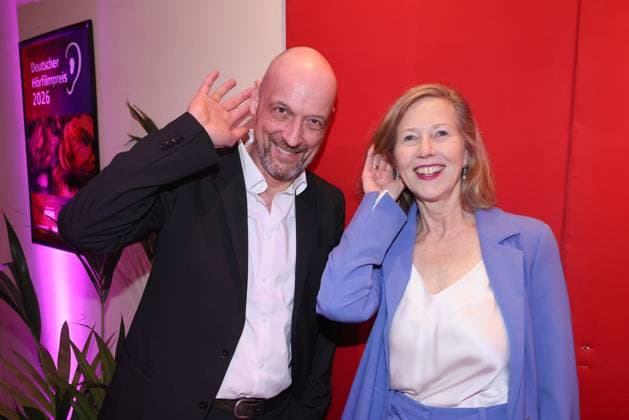 24 German Audio Film Award 2026 Christian Koerner, Petra Zieser 24 German Audio Film Award 2026, Filmtheater Colosseum, Berlin, date 24 03 2026 Copyright: xEventpress Kratschx