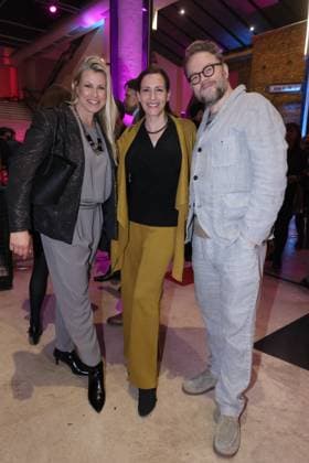 24 German Audio Film Award 2026 Nadine Krueger, Ulrike Frank, Marc Schubring 24 German Audio Film Award 2026, Filmtheater Colosseum, Berlin, date 24 03 2026 Copyright: xEventpress Kratschx