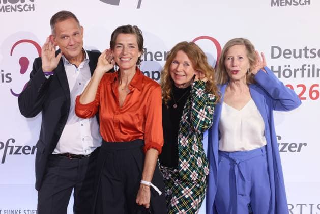 24 German Audio Film Award 2026 Julia Bremermann, Marion Kracht, Petra Zieser 24 German Audio Film Award 2026, Filmtheater Colosseum, Berlin, date 24 03 2026 Copyright: xEventpress Kratschx