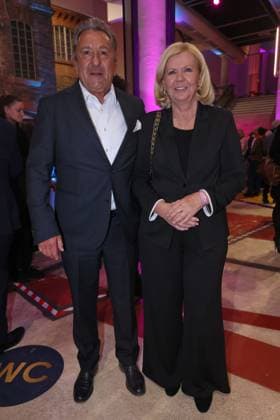 24 German Hearing Film Award 2026 Dr Gunnar Schellenberger with wife 24 German Hearing Film Award 2026, Filmtheater Colosseum, Berlin, date 24 03 2026 Copyright: xEventpress Kratschx