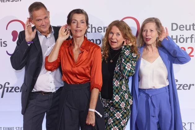 24 German Audio Film Award 2026 Julia Bremermann, Marion Kracht, Petra Zieser 24 German Audio Film Award 2026, Filmtheater Colosseum, Berlin, date 24 03 2026 Copyright: xEventpress Kratschx
