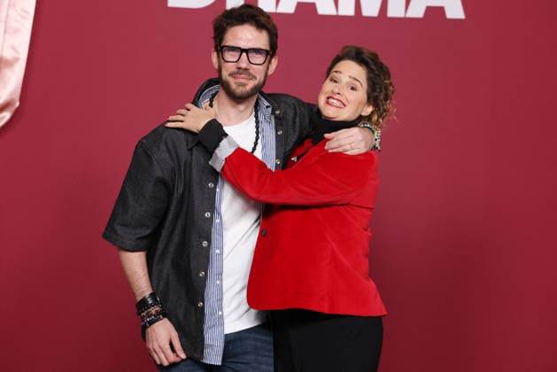The Drama Premiere 2 - Paris Arnaud Demanche and Elodie Poux attends The Drama Premiere in Paris, France on March 24, 2026. Photo by Jerome Dominé ABACAPRESS.COM Paris France  Copyright: xDominexJerome ABACAx