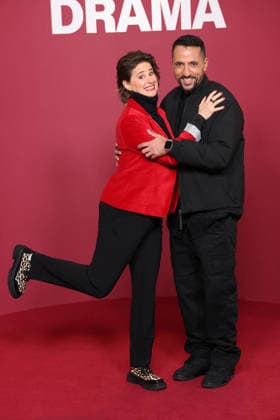 The Drama Premiere 2 - Paris Elodie Poux and and Majid Berhila attends The Drama Premiere in Paris, France on March 24, 2026. Photo by Jerome Dominé ABACAPRESS.COM Paris France  Copyright: xDominexJerome ABACAx