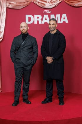The Drama premiere at Pathe Palace theatre Celebrities arrival on red carpet Thomas et Sofiane Contrebandefilms 454413 2026 03 24  Copyright: xSebastienxFremontx xStarfacex STAR_454413_125