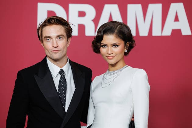 The Drama premiere at Pathe Palace theatre Celebrities arrival on red carpet Robert Pattinson and Zendaya Coleman 454413 2026 03 24  Copyright: xSebastienxFremontx xStarfacex STAR_454413_228