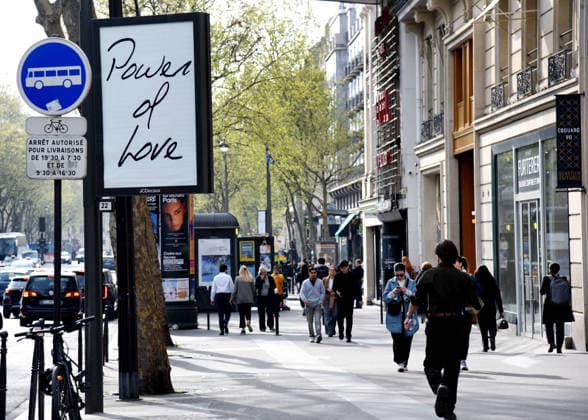 Celine Dion s Song Titles Displayed In The Streets Of Paris Celine Dion s song titles are displayed in the streets of Paris, Pour que tu m aimes encore, Encore un soir, My Heart Will Go On, S il suffisait d aimer, Power of Love France on March 24, 2026. Photo by Alain Apaydin ABACAPRESS.COM Date de PDV ; 24 03 2026 Paris France  Copyright: xApaydinxAlain ABACAx