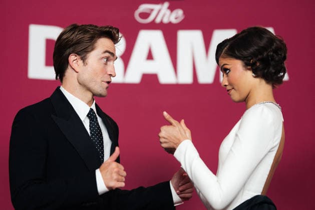 Robert Pattinson et Zendaya Avant première du film The Drama au Pathé Palace à Paris le 24 mars 2026 Pierre Perusseau Bestimage Preview screening of the film The Drama at the Pathé Palace in Paris on March 24, 2026 Paris France  Copyright: xPierrexPerusseaux xBestimagexPierrexPerusseaux xBestimagex