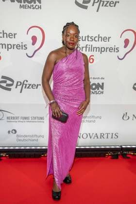 ABB HOERFILMPREIS Kathy Etoa as guest at the German Audio Film Award 2026 at the Colosseum Filmtheater Berlin on Tuesday, March 24, 2026 in Berlin Berlin Germany