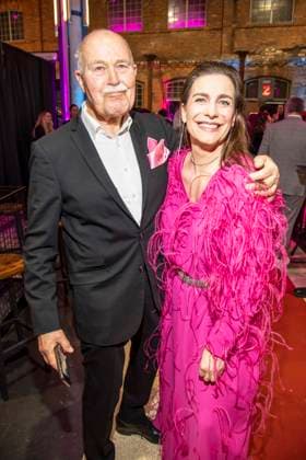 ABB HOERFILMPREIS Nadine Heidenreich with her husband as guest at the German Audio Film Award 2026 at Colosseum Filmtheater Berlin on Tuesday, March 24, 2026 in Berlin Berlin Germany