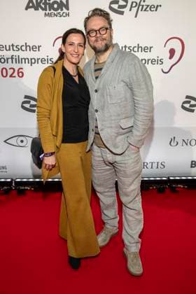 ABB HOERFILMPREIS Ulrike Frank and Marc Schubring as guests at the German Audio Film Award 2026 at the Colosseum Filmtheater Berlin on Tuesday, March 24, 2026 in Berlin Berlin Germany