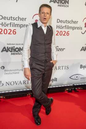 ABB HOERFILMPREIS Alexander Scheer as guest at the German Audio Film Award 2026 at the Colosseum Filmtheater Berlin on Tuesday, March 24, 2026 in Berlin Berlin Germany