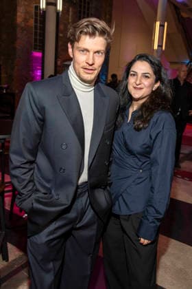 ABB HOERFILMPREIS Helgi Schmid and Rana Farahani as guests at the German Audio Film Award 2026 at the Colosseum Filmtheater Berlin on Tuesday, March 24, 2026 in Berlin Berlin Germany