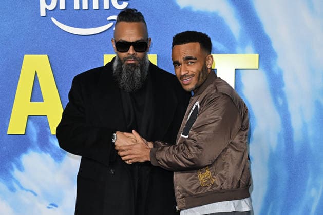 Guz Khan and Munya Chawawa attends Bait London premiere at Shoreditch Electric in London, England. UK. Tuesday 24th March 2026 Copyright: xJamesxWarrenx ae6sb851