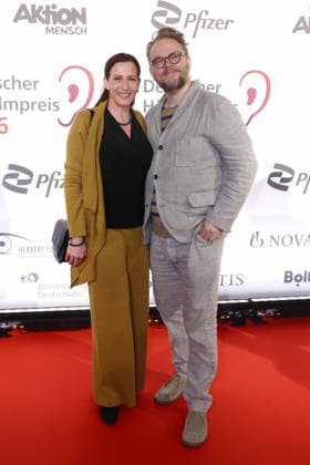 24 03 2026, Ulrike Frank and Marc Schubring at the presentation of the 24 German Hearing Film Award 2026, Filmtheater Colosseum, Berlin,