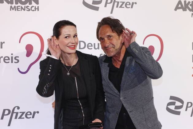 24 03 2026, Katharina Gerhardt and Falk Willy Wild at the award ceremony of the 24 German Audio Film Award 2026, Filmtheater Colosseum, Berlin,
