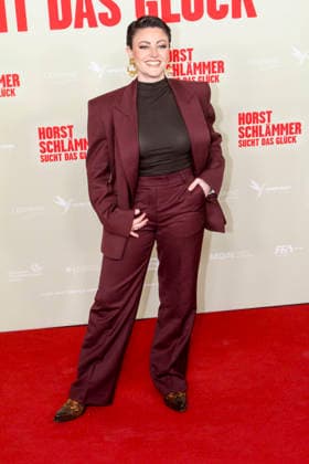 ABB SCHLAEMMER Tahnee Schaffarczyk on the red carpet at the Hamburg premiere of the movie Horst Schlaemmer sucht das Glueck at the cinema Cinemaxx Damtor on Tuesday 24 03 2026 in Hamburg Hamburg Germany