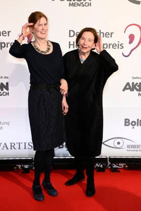 Eva Luise Köhler with daughter Ulrike Köhler at the presentation of the 24 German Hearing Film Award 2026 at the Colosseum Filmtheater Berlin, 24 03 2026 Foto:xN.xKubelkax xFuturexImagex hoerfilmpreis_6362
