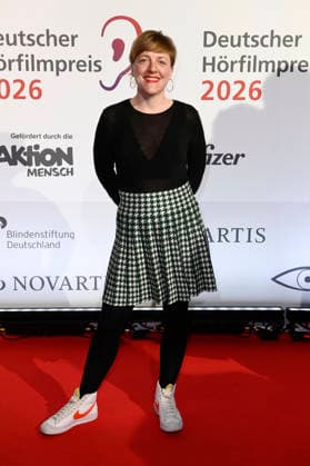 Pola Beck at the presentation of the 24 German Hearing Film Award 2026 at the Colosseum Filmtheater Berlin, 24 03 2026 Foto:xN.xKubelkax xFuturexImagex hoerfilmpreis_6350