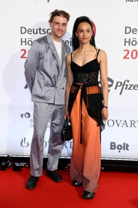Nico Ehrenteit and Salber Lee Williams at the presentation of the 24 German Hearing Film Award 2026 at the Colosseum Filmtheater Berlin, 24 03 2026 Foto:xN.xKubelkax xFuturexImagex hoerfilmpreis_6405
