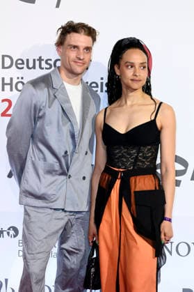 Nico Ehrenteit and Salber Lee Williams at the presentation of the 24 German Hearing Film Award 2026 at the Colosseum Filmtheater Berlin, 24 03 2026 Foto:xN.xKubelkax xFuturexImagex hoerfilmpreis_6408