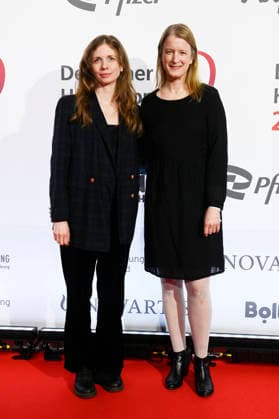 Ina Maria Jaich and Stephanie Stremler at the presentation of the 24 German Hearing Film Award 2026 at the Colosseum Filmtheater Berlin, 24 03 2026 Foto:xN.xKubelkax xFuturexImagex hoerfilmpreis_6431