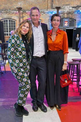 Marion Kracht, Klaus Peter Grap and Julia Bremermann at the presentation of the 24 German Hearing Film Award 2026 at the Colosseum Filmtheater Berlin, 24 03 2026 Foto:xN.xKubelkax xFuturexImagex hoerfilmpreis_6437