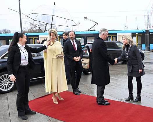 State Visit of King Philippe and Queen Mathilde to Norway (Day 2) OSLO, NORWAY - MARCH 25 : State Visit of King Philippe and Queen Mathilde to Norway (Day 2) : Visit of the Nobel Peace Centre & Roundtable on Human Dignity: protecting civilians in wartime as a building block for peace HRH Crown Prince Haakon , on March 25, 2026 in Oslo, Norway, 25 03 2026 Oslo Norway  Copyright: xDidierxLebrunx