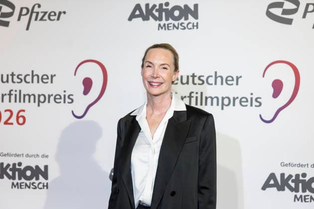 German Hearing Film Award, award ceremony at the Colosseum cinema, Berlin, 24 03 2026 Feo Aladag before the award ceremony for the German Hearing Film Award at the Colosseum cinema in Berlin on 24 03 2026 Berlin Kino Collosseum Copyright: xBenxKriemannx