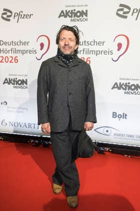 German Hearing Film Award, award ceremony at the Colosseum Cinema, Berlin, 24 03 2026 David Bennent before the award ceremony for the German Hearing Film Award at the Colosseum Cinema in Berlin on 24 03 2026 Berlin Cinema Colosseum Copyright: xBenxKriemannx