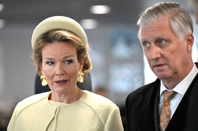 State Visit of King Philippe and Queen Mathilde to Norway (Day 2) OSLO, NORWAY - MARCH 25 : State Visit of King Philippe and Queen Mathilde to Norway (Day 2) : Visit of the new DEME wind turbine installation vessel Norse Wind , on March 25, 2026 in Oslo, Norway, 25 03 2026 Oslo Norway  Copyright: xDidierxLebrunx
