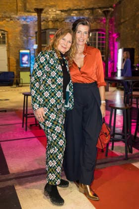 German Hearing Film Award, award ceremony at the Colosseum Cinema, Berlin, 24 03 2026 Marion Kracht and Julia Bremermann before the award ceremony for the German Hearing Film Award at the Colosseum Cinema in Berlin on 24 03 2026 Berlin Cinema Colosseum Copyright: xBenxKriemannx