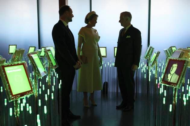 State Visit of King Philippe and Queen Mathilde to Norway (Day 2) OSLO, NORWAY - MARCH 25 : State Visit of King Philippe and Queen Mathilde to Norway (Day 2) : Visit of the Nobel Peace Centre with Crown Prince Haakon of Norway , on March 25, 2026 in Oslo, Norway, 25 03 2026 Oslo Norway  Copyright: xBenoitxDoppagnex