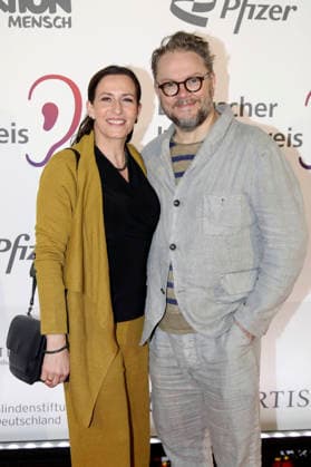 Ulrike Frank with husband Marc Schubring at the presentation of the 24 German Hearing Film Award 2026 at the Colosseum Filmtheater Berlin, 24 03 2026 Foto:xAgenturxWehnertx xGränzdörferx xFuturexImagex hoerfilmpreis_6460