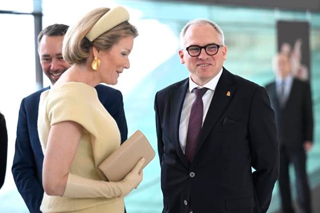 State Visit of King Philippe and Queen Mathilde to Norway (Day 2) OSLO, NORWAY - MARCH 25 : State Visit of King Philippe and Queen Mathilde to Norway (Day 2) : - Minister President Mathias Diependaele (N-VA) pictured during thr Harnessing the North Sea: Belgian Norwegian Offshore Wind Cooperation round tables (Opera) on March 25, 2026 in Oslo, Norway, 25 03 2026 Oslo Norway  Copyright: xDidierxLebrunx