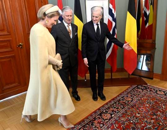 State Visit of King Philippe and Queen Mathilde to Norway (Day 2) OSLO, NORWAY - MARCH 25 : State Visit of King Philippe and Queen Mathilde to Norway (Day 2) : - Bilateral meeting with HE Jonas Gahr Støre, Prime Minister of Norway on March 25, 2026 in Oslo, Norway, 25 03 2026 Oslo Norway  Copyright: xDidierxLebrunx