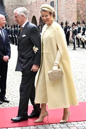State Visit of King Philippe and Queen Mathilde to Norway (Day 2) OSLO, NORWAY - MARCH 25 : State Visit of King Philippe and Queen Mathilde to Norway (Day 2) : - King Philippe and Queen Mathilde pictured during the Luncheon hosted by the Government of Norway on March 25, 2026 in Oslo, Norway, 25 03 2026 Oslo Norway  Copyright: xDidierxLebrunx
