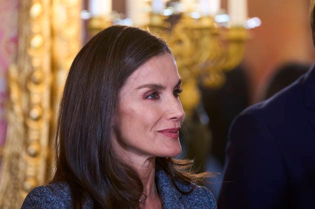 March 25, 2026, Madrid, Madrid, Spain: Queen Letizia of Spain attends a lunch with President of the of Senegal at Royal Palace on March 25, 2026 in Madrid, Spain Madrid Spain  - ZUMAg15_ 20260325_zaf_g15_058 Copyright: xJackxAbuinx