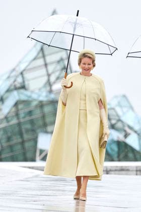 Belgian Royal Couple Visits Norway - Day 2 Queen Mathilde and King Philippe of Belgium visited the opera of Oslo in Olso, Norway on March 25, 2026, during the second day of the official visit in Norway. Photo by Olivier Polet ABACAPRESS.COM Oslo Norway  Copyright: xPoletxOlivier ABACAx