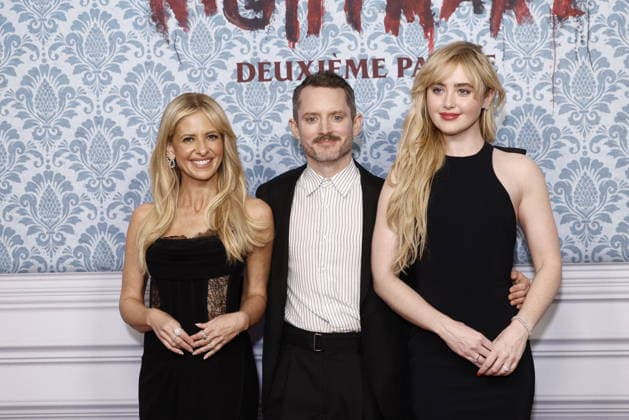 Sarah Michelle Gellar, Elijah Wood, Kathryn Newton Premiere of the film Wedding Nightmare 2 at the Pathé Palace in Paris, March 25, 2026 Cyrl Moreau Bestimage Premiere of the film Wedding Nightmare 2 at the Pathé Palace in Paris, March 25, 2026 Paris France  Copyright: xCYRILxMOREAUx xBESTIMAGExCYRILxMOREAUx xBESTIMAGEx