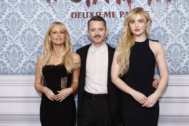 Sarah Michelle Gellar, Elijah Wood, Kathryn Newton Premiere of the film Wedding Nightmare 2 at the Pathé Palace in Paris, March 25, 2026 Cyrl Moreau Bestimage Premiere of the film Wedding Nightmare 2 at the Pathé Palace in Paris, March 25, 2026 Paris France  Copyright: xCYRILxMOREAUx xBESTIMAGExCYRILxMOREAUx xBESTIMAGEx