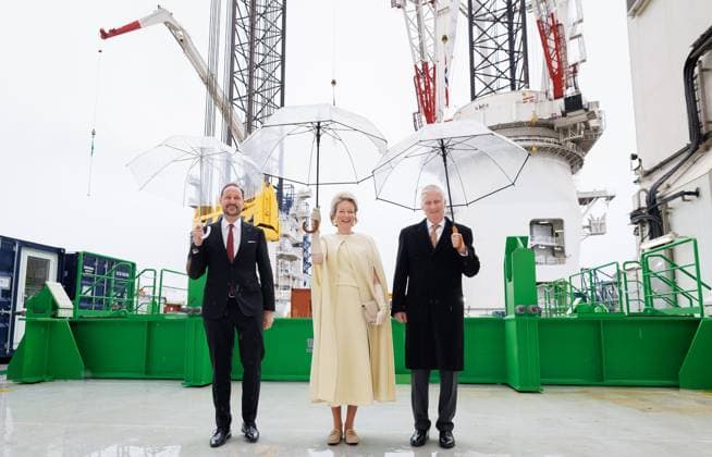 State Visit of King Philippe and Queen Mathilde to Norway (Day 2) OSLO, NORWAY - MARCH 25 : State Visit of King Philippe and Queen Mathilde to Norway (with Prince Haakon) (Day 2) : - Harnessing the North Sea: Belgian Norwegian Offshore Wind Cooperation round tables (Opera) on March 25, 2026 in Oslo, Norway, 25 03 2026 Oslo Norway  Copyright: xDidierxLebrunx