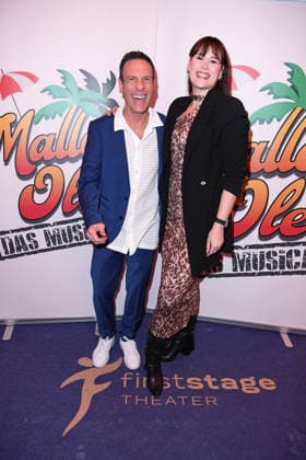Harald Reitinger, Anja Backus at the premiere of MALLE OLE DAS MUSICAL DAS BALLERT at the First Stage Theater in Hamburg on 25 03 2026