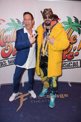 Harald Reitinger, Enrique Ros Bascompte at the premiere of MALLE OLE DAS MUSICAL DAS BALLERT at the First Stage Theater in Hamburg on 25 03 2026