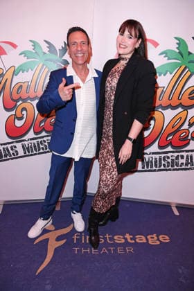 Harald Reitinger, Anja Backus at the premiere of MALLE OLE DAS MUSICAL DAS BALLERT at the First Stage Theater in Hamburg on 25 03 2026