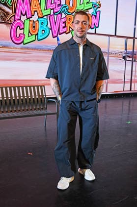 Lucas Schwarze at the premiere of MALLE OLE DAS MUSICAL DAS BALLERT at the First Stage Theater in Hamburg on 25 03 2026
