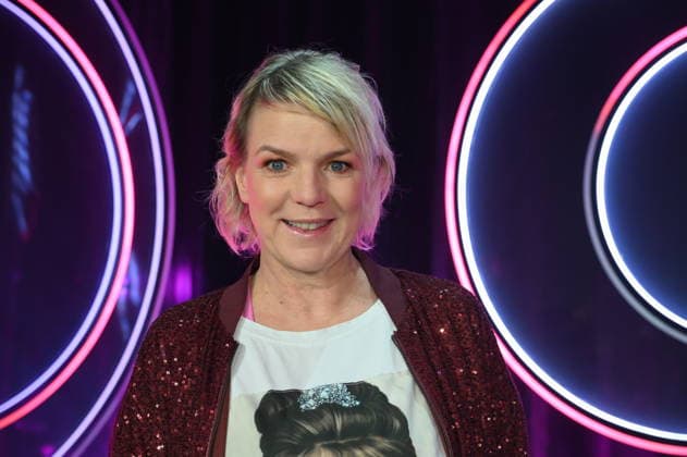 Actress and comedian Mirja Boes as a guest on the ARD show Ladies Night - the only comedy and cabaret show with an all-female cast on German-speaking television