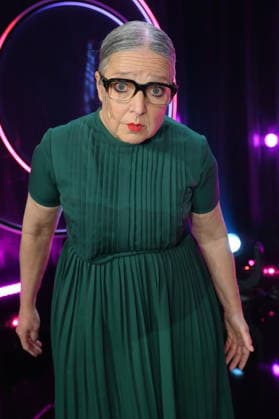 Comedian and cabaret artist Rosemie Warth as a guest on the ARD show Ladies Night - the only comedy and cabaret show with an all-female cast on German-speaking television