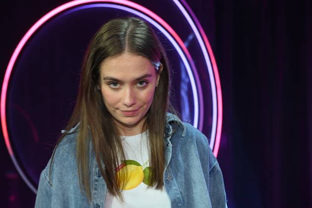 Actress and comedienne Josepha Walter as a guest on the ARD show Ladies Night - the only comedy and cabaret show with an all-female cast on German-speaking television